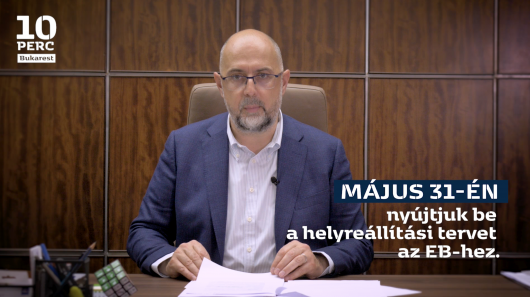 Kelemen Hunor nyilatkozata az országos helyreállítási terv benyújtásáról Kelemen Hunor nyilatkozata az országos helyreállítási terv benyújtásáról